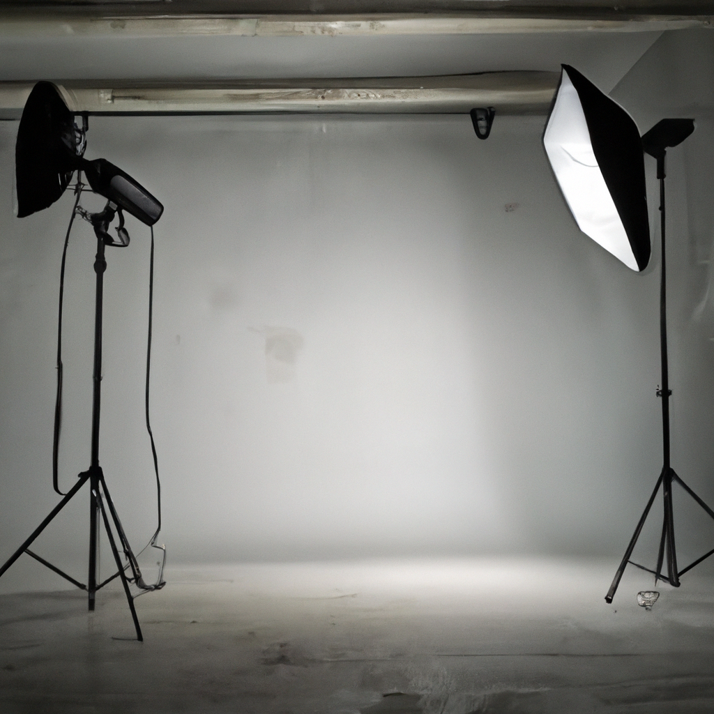 Minimalistické fotostudio Praha Karlín, bílá cykloráma, čistá podlaha, stojany a měkké světlo